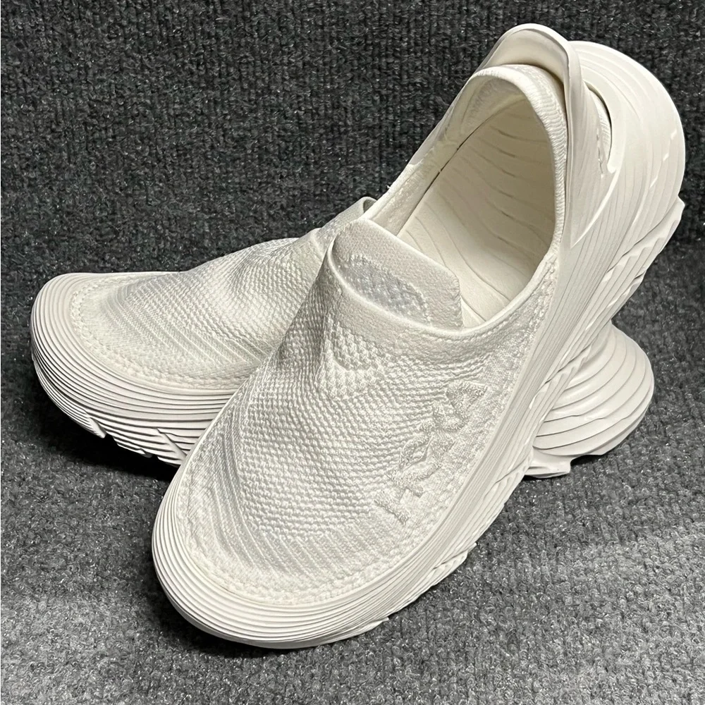 HOKA One One Restore TC White Slip On Sneakers
#1134532RAWW Men’s 8 Women’s 9 - Picture 1 of 5